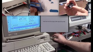 Printing on the Amiga 1000 is different
