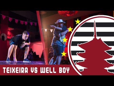 Teixeira vs Well Boy(Wins) | QUARTAS | TEMPLO DOS DRAGÕES - SP