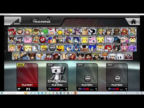 Super Smash Flash 2 Project B Patch 9 - All Characters (Who has the voice clip)