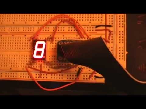Controlling a 7 Segment LED with a Raspberry Pi & Python