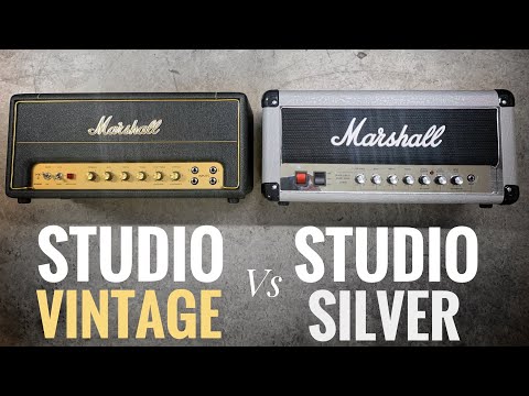 Marshall Studio VINTAGE -vs- Mini SILVER -  YOU NEED BOTH
