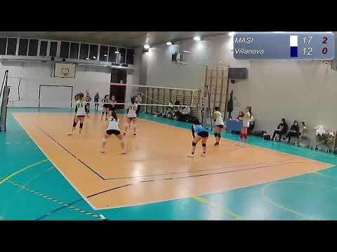U18 - MASI VS Villanova Volley - Girone A Eccelenza - 3 set
