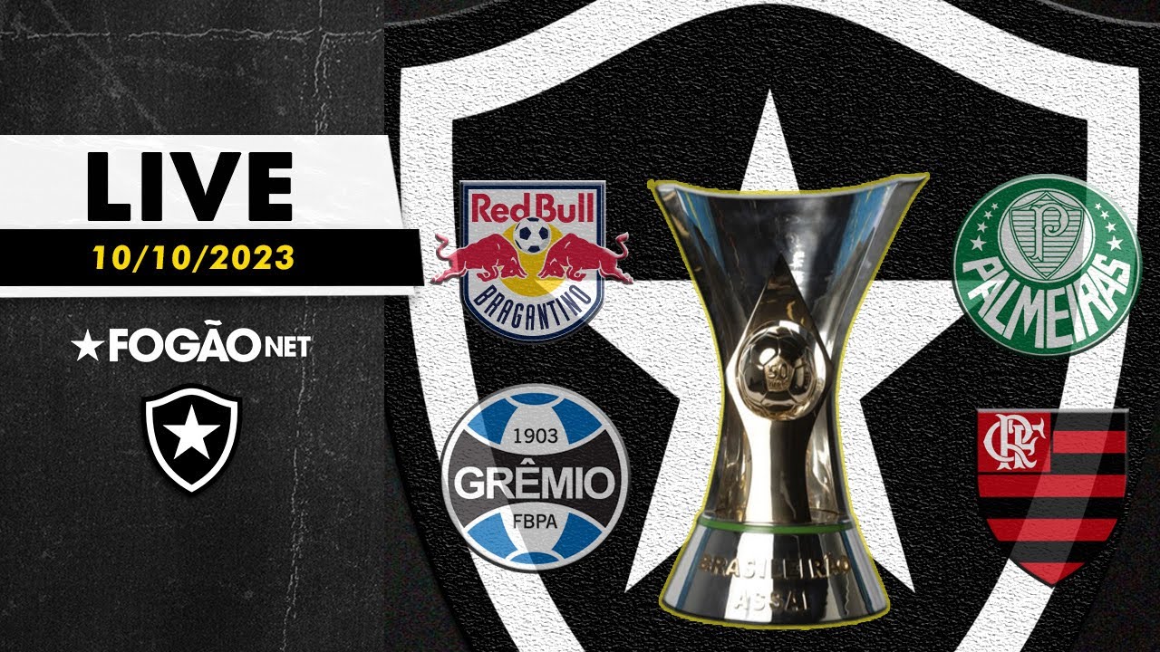 LIVE | Quem vai ser o maior rival do Botafogo pelo título no Campeonato Brasileiro?