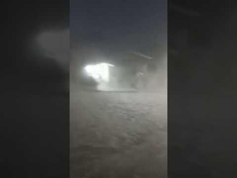 ❗️🌩️ Granizo e ventania causam estragos no Brasil Paraná.