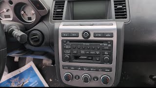 How to Remove Radio Stereo Navigation In a 2003-2007 Nissan Murano