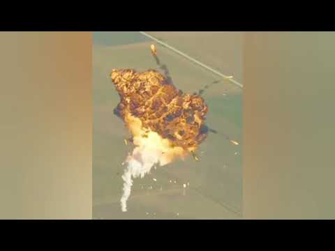 L'explosion d'une fusée après le décollage 🤯🚀💥