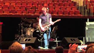 Jonny Lang Shermerhorn Sound Check playing &#39;We Are The Same&#39;