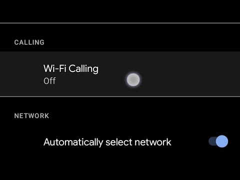 How to enable Wifi calling on Android 11 if you have poor mobile network reception at home