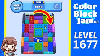 Soluzione del Livello 1677 di Color Block Jam