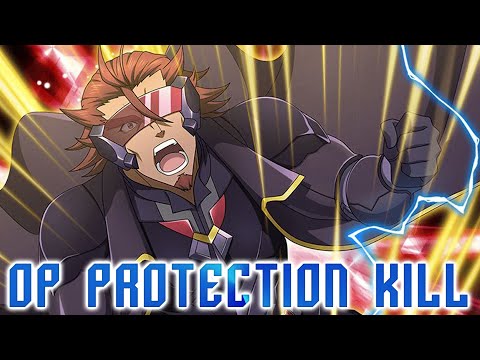 Symphogear XD Unlimited JP - Genjuro OVERPOWERING PROTECTION KILL