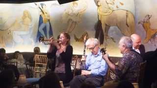 Bria Skonberg with Woody Allen & Eddy Davis New Orleans Jazz Band at Cafe Carlyle.