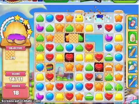 Level 765 Cookie Jam (no boosters)