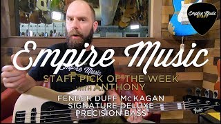 Video thumbnail for Fender Duff McKagen Deluxe Precision Bass - EMPIRE MUSIC by Empire Music