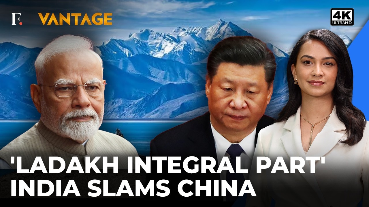 India Slams China, Calls Ladakh 'Integral' Amid Map Dispute | Vantage