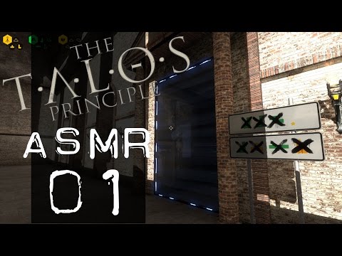 ASMR Let's Play: The Talos Principle #1: We are Born - (Whispered ASMR Gameplay 1440p)