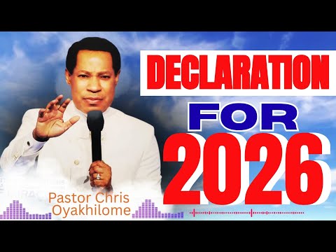 DECLARE OVER YOURSELF FOR 2026 TO BECOME DANGEROUSLY ANOINTED | Pastor Chris | In Bible Study