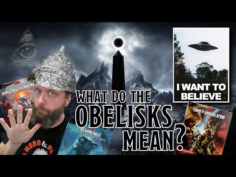 Secret Obelisks throughout D&D Adventures