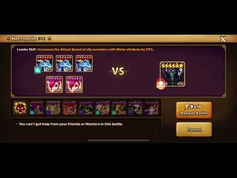Summoners War NB12 3x Icaru 2x Astar with stats Autofarm