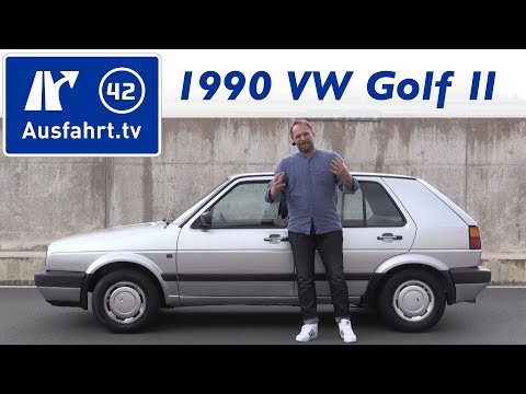 1990 Volkswagen VW Golf II 1.8 Liter - Kaufberatung, Test, Review, Historie