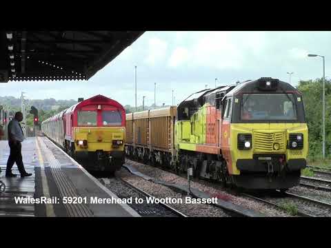4x59 Westbury Station "Freight Series" 29th June 2022