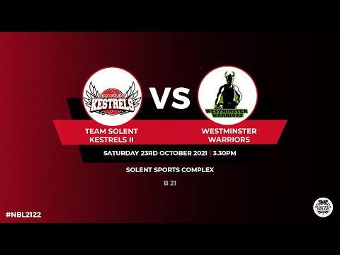 NBL2_Team Solent Kestrels II v Westminster Warriors - 23.10.21