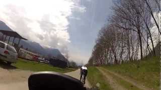 preview picture of video 'Swiss country side tour - Aprilia Pegaso Factory - GoPro HERO 2'