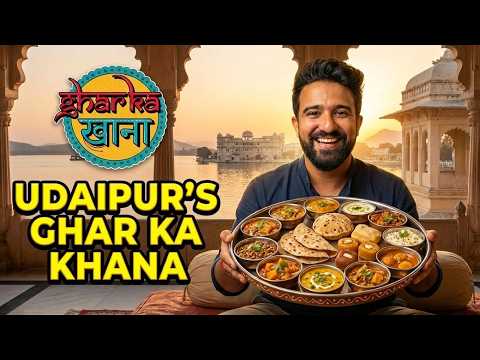Trying Udaipur's Ghar Ka Khana | Authentic Rajasthani Cuisine | The Urban Guide