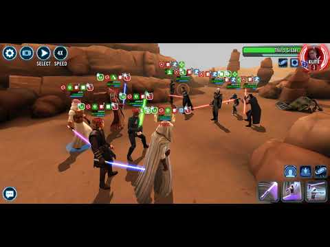 TIE Interceptor Proving Grounds | JKL Jedi vs Reva | swgoh