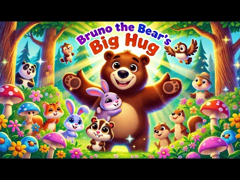 Bruno the Bear’s Big Hug 🐻❤️ | Fun & Heartwarming Story for Kids!