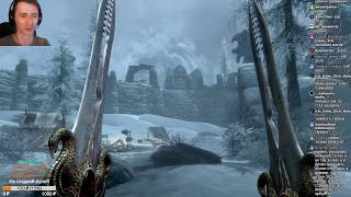 Skyrim СУПЕР ЛЕГЕНДАРНАЯ СЛОЖНОСТЬ, ВЫЖИВАНИЕ, ПРОЗРАЧНЫЙ HUD, #85 Полный провал