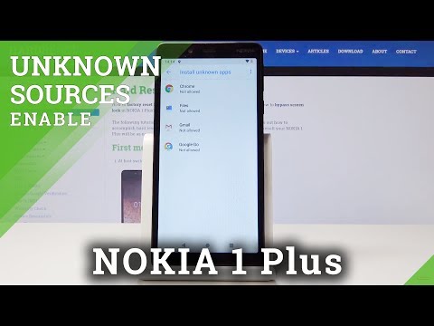 How to Allow Unknown Sources in NOKIA 1 Plus - Enable Installation from Unknown Apps