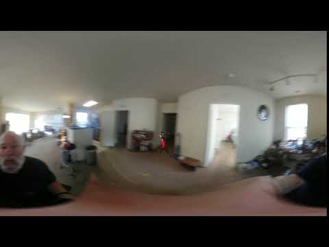 IClone animation superimposed on a 360 video