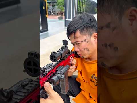 Kỹ năng bắn súng của anh ấy thật tuyệt vời 💯👏