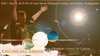 Video thumbnail of "Christopher Tin - Se É Pra Vir Que Venha performed by Angel City Chorale with Lyrics and Translation"