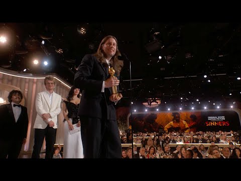 Ludwig Göransson Wins Best Score Motion Picture | 83rd Annual Golden Globes