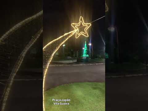 🎄 Natal em Goioerê – Praça Japão 🎄#centro #natal