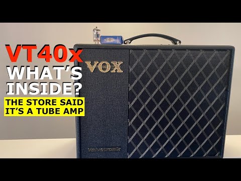 Vox VT40X Guitar Amp Repair and Inspection // Opening it up!