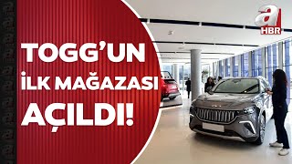 Yerli otomobil Togg'un ilk mağazası açıldı! Almaya hak kazananlar ince
