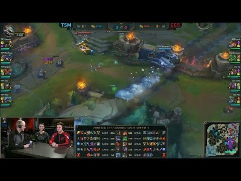 TSM vs GGS - Cast by Azael, Febiven & PowerOfEvil (NALCS Lounge) | @iwillGHOSTyou