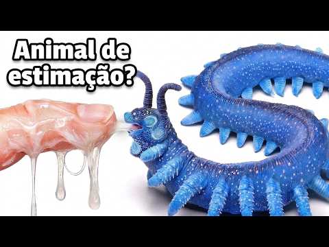 Consegui um Verme Alienígena de Estimação... (gosma cuspida)