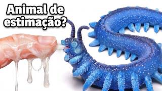 Consegui um Verme Alienígena de Estimação... (gosma cuspida)