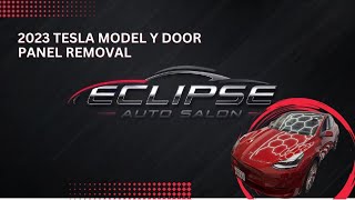2023 Tesla Model Y Door Panel Removal | Step-by-Step Guide by Eclipse Auto Salon