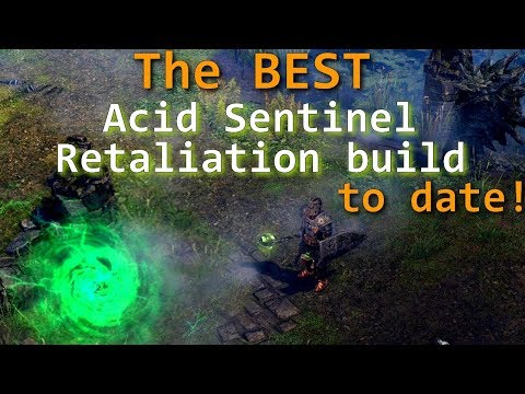 Grim Dawn Forgotten Gods Sentinel Full Retaliation build guide update#1