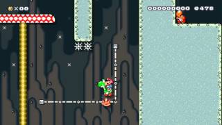 Super Mario Maker - No Mah Yoshi Speedrun 42.197s NOT World Record