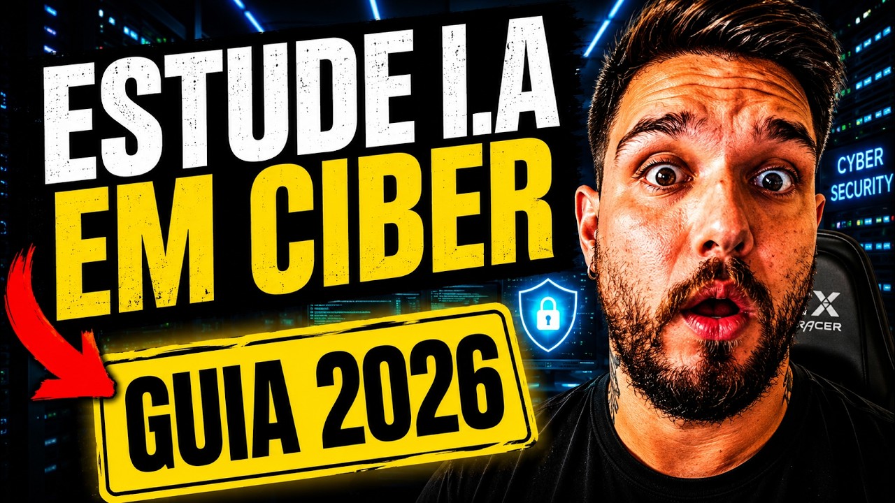 COMO ESTUDAR CIBERSEGURANÇA NA ERA DA I.A (O GUIA DEFINITIVO)