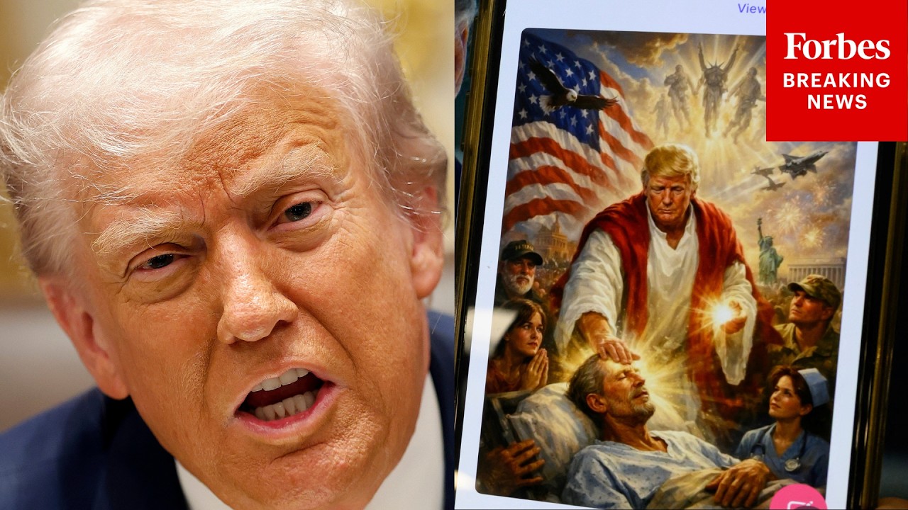 Trump Removes Image Of Himself As Jesus—After Even Some Allies Were Outraged