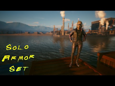 Legendary Solo Armor Set Cyberpunk 2077 v1.5