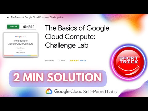 The Basics of Google Cloud Compute: Challenge Lab | #ARC120 || #shorttrick #goodies