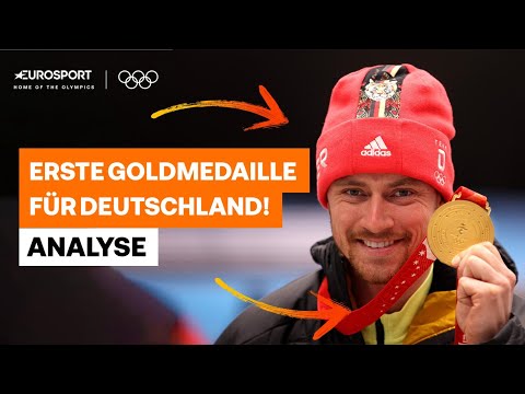 Johannes Ludwig ist Olympiameister im rutschen in Peking | Olympische Winterspiele 2022