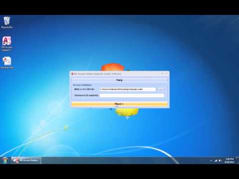 MS Access Delete Duplicate Entries Software